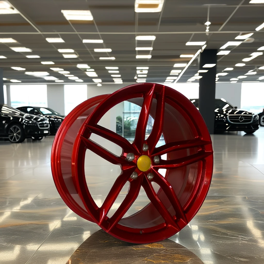 XINLAI Custom FiveSpoke 17 18 19 20 21 22InchPCD 5x112/120/130 Roda Tempa Monoblok untuk Roda Mobil Balap