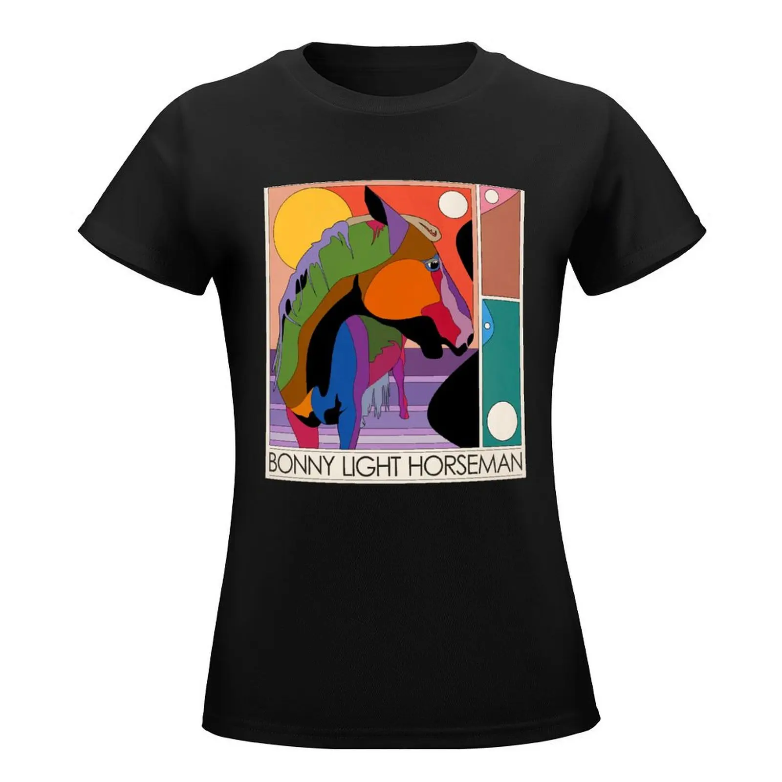 Bonny Light Horseman T-Shirt Blouse Short sleeve tee aesthetic clothes black t shirts for Women