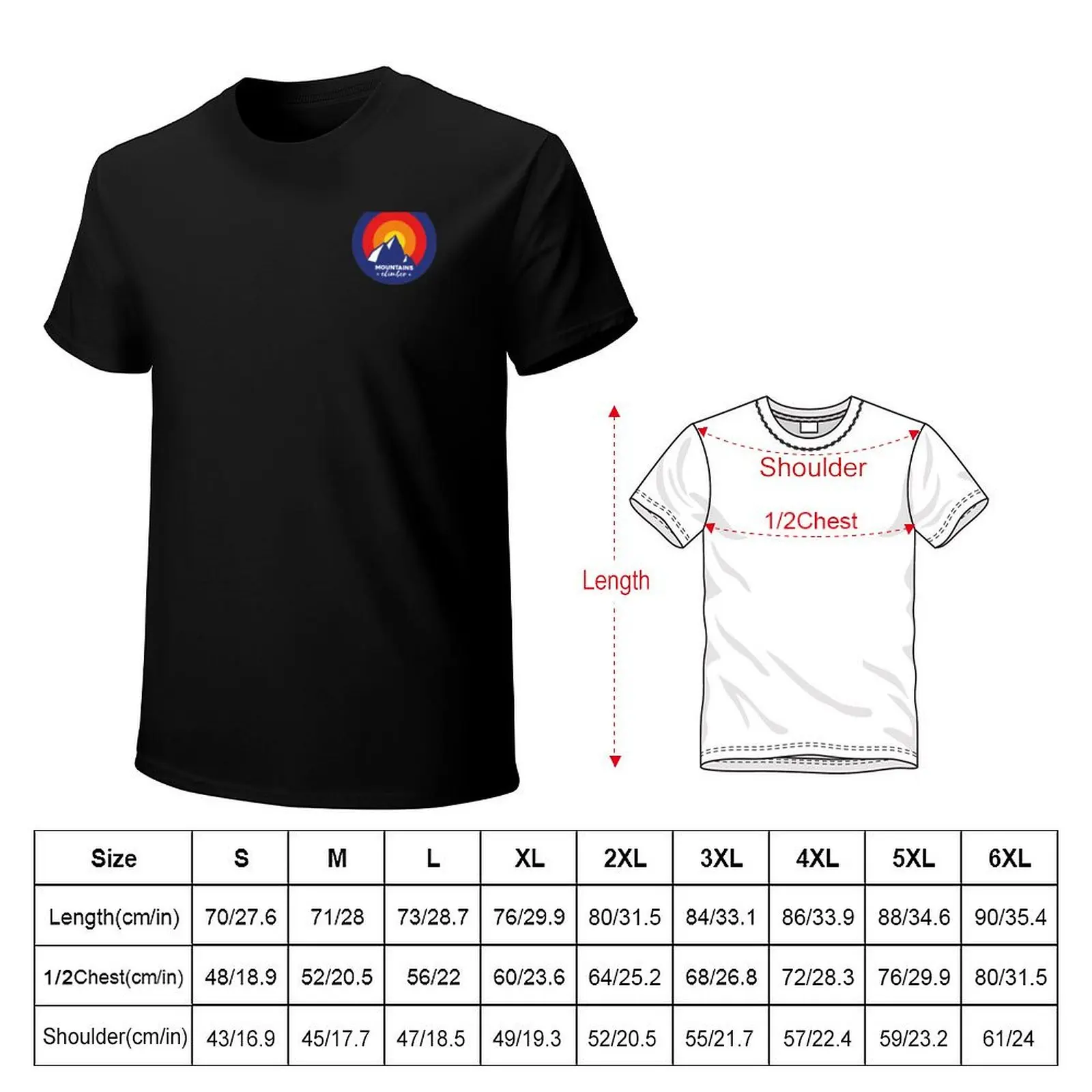 Mountains Climber T-Shirt cute clothes hippie clothes graphic t shirt vintage rapper graphic tees mens t shirt