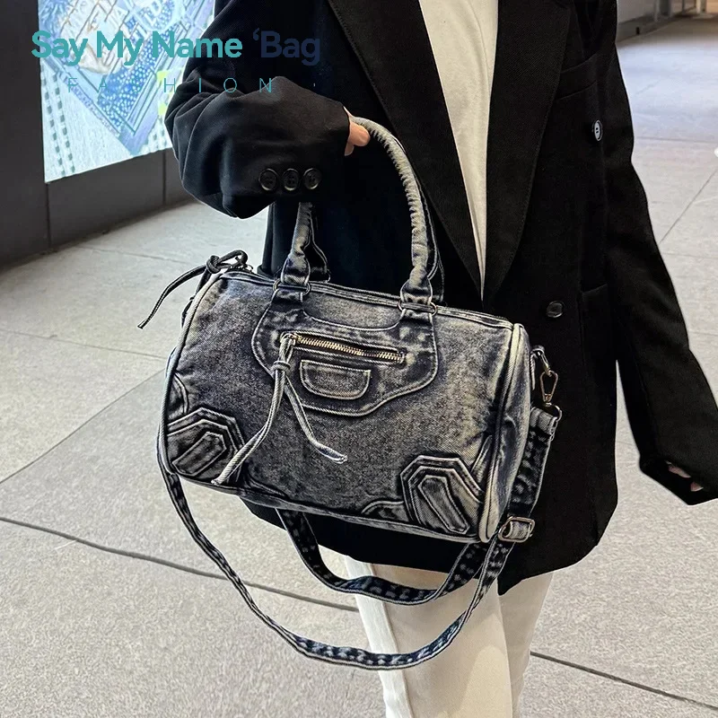 

Shopper Tote Purse Women Nylon Handbags Shoulder Bags Large Capacity Multi-pocket Ladies Casual Top Handle Bag Shoulder Handbag