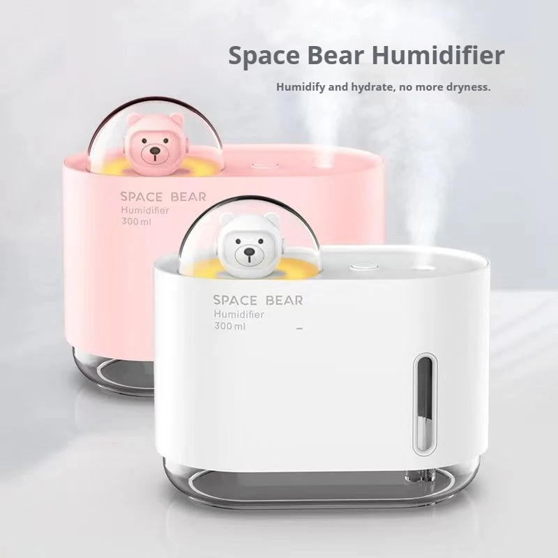 Humidifier Mini Aroma Oil Diffuser Cute Essential Humidifiers Small Scent Air Purifier Portable Aromatherapy Freshener Fragrance