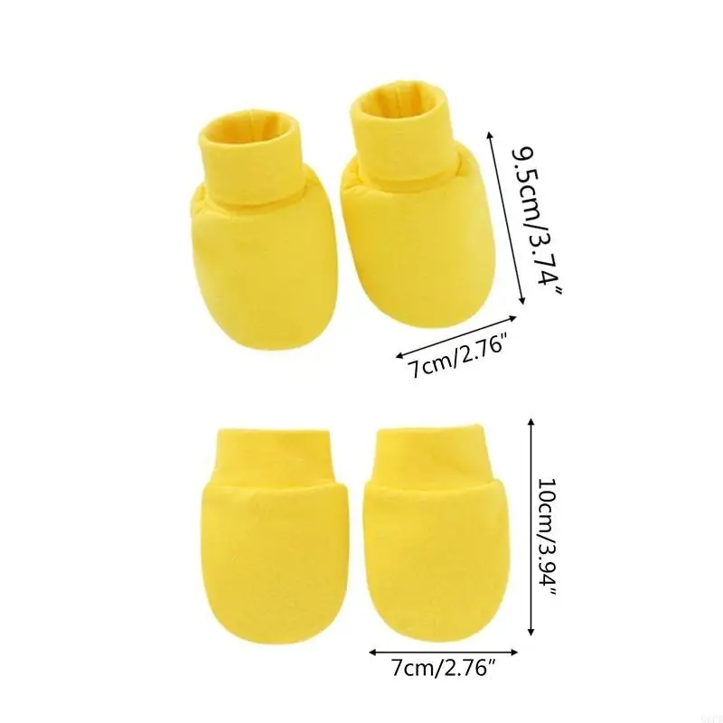 2 paia guanti antigraffio, set calzini, guanti antigraffio, copripiedi, set regalo