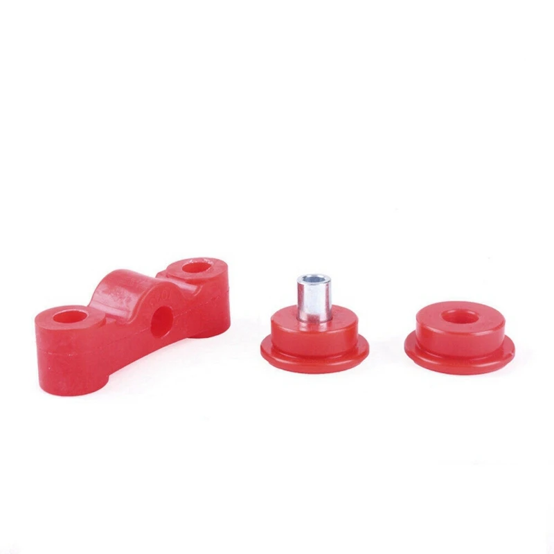 Red Polyurethane Transmission Bushing Gear Lever Bushing Kit For Honda D-Series 92-00