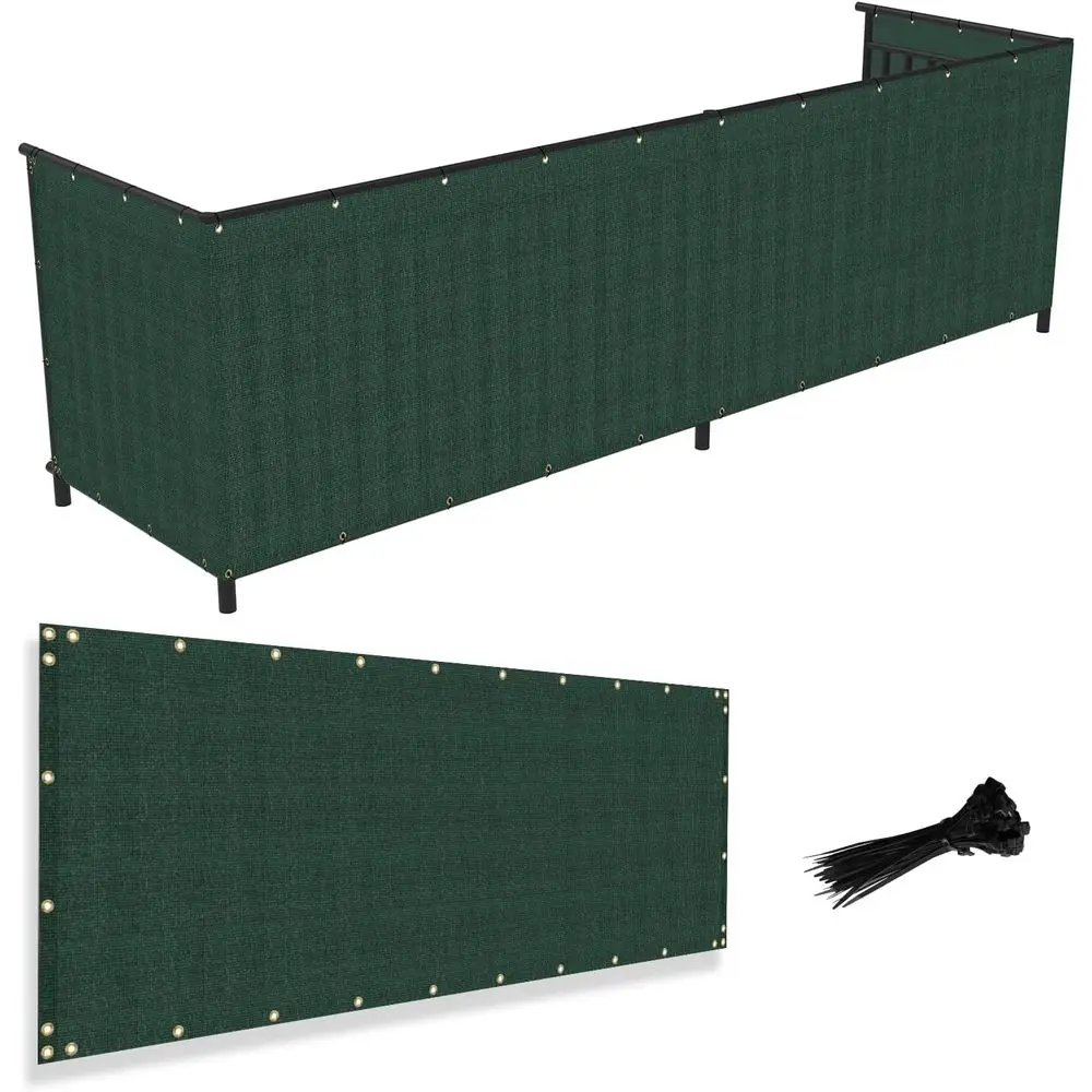 UV-Protected Privacy Mesh for Balconies, Decks, and Porches