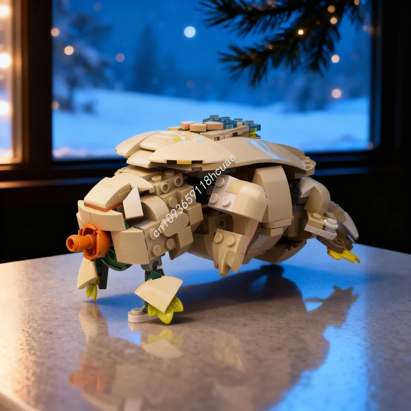 

273pcs MOC Tardigrade Eating Algae Alternate Creator 3 1 Model Building Blocks Architecture Christmas Gifts Education Toys Brick