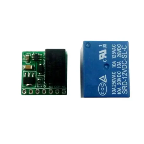 LED 모터 솔레노이드 밸브용 플립 플롭 래치 스위치 보드, SL15M01 DC 12V 2A 미니 1ch 쌍안정 자동 잠금 릴레이 모듈