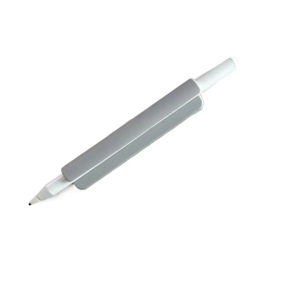 Silicone Pencil Holder Self-Adhesive Flexible Protective Sleeve Solid Color Anti-loss for Pencil 1st/2nd Generation