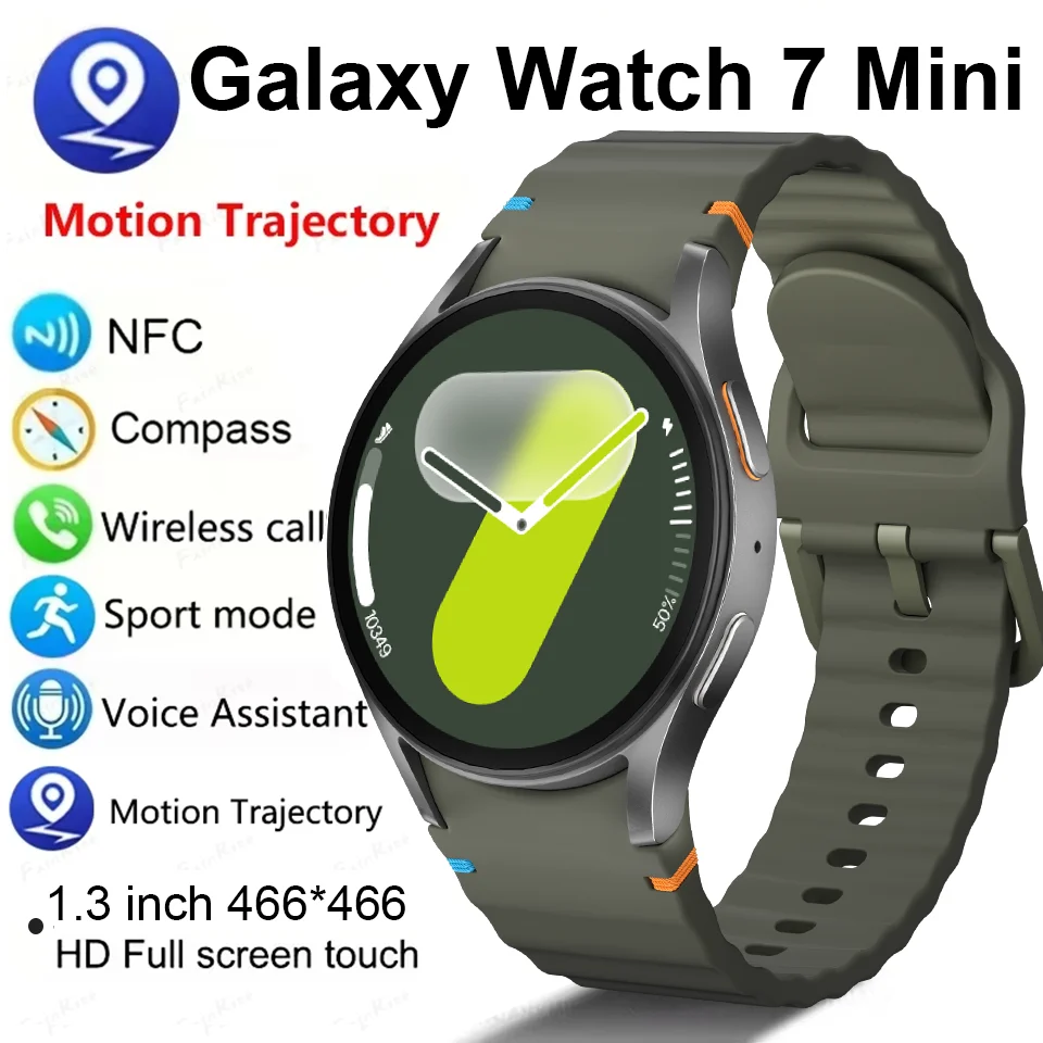 

NEWEST Galaxy Watch 7 mini smartwatch For Women AMOLED Bluetooth Call Smartwatch 1.3inch SOS Titanium Alloy Frame 2025New Clock
