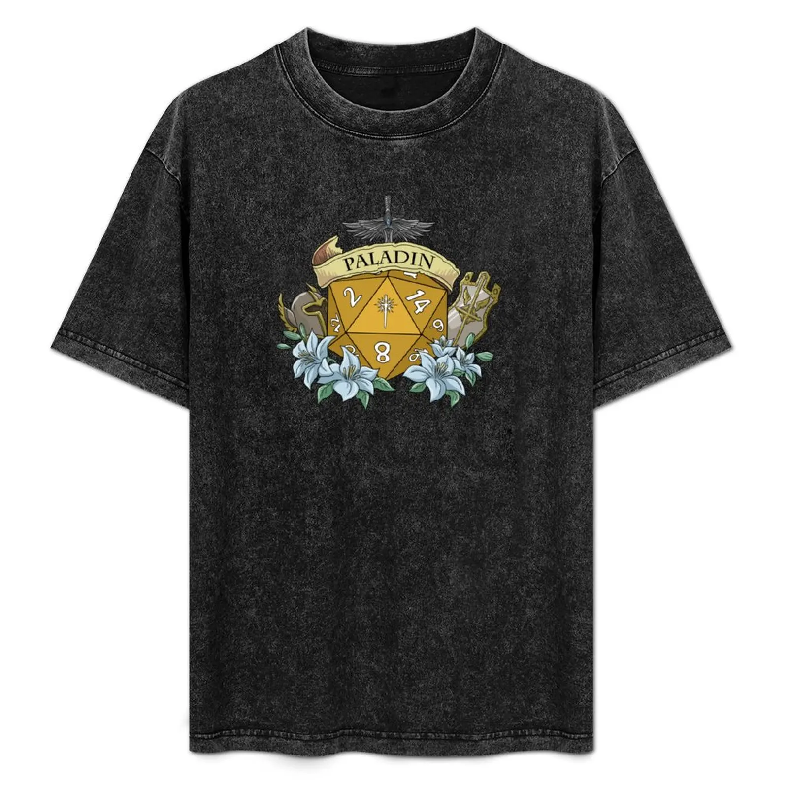 

Dice Paladin T-Shirt Festival Party Tee Top