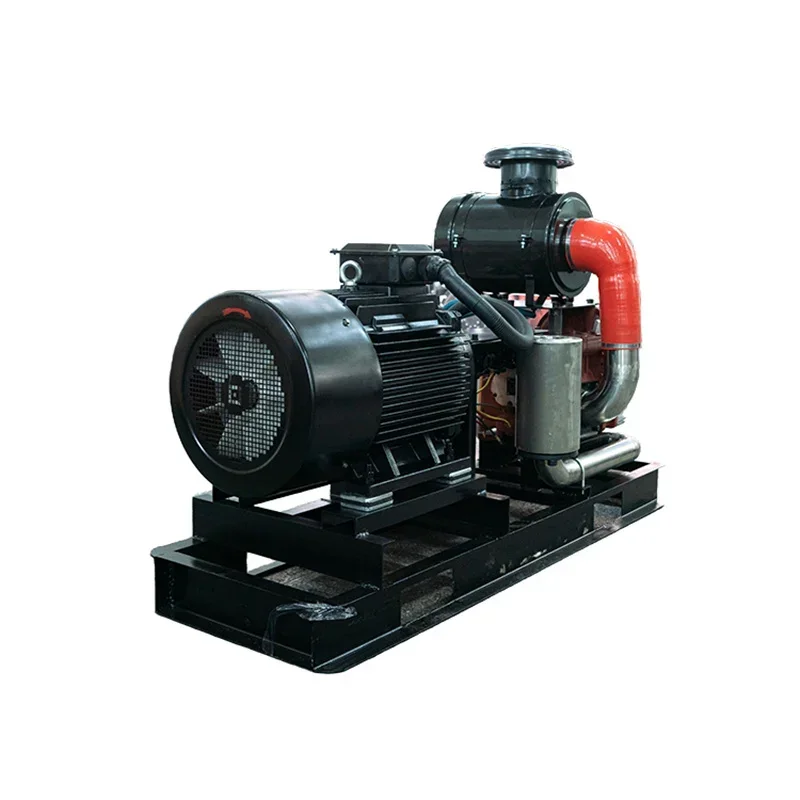 Industrial Air Compressor 37KW Screw Air Compressor With Air Dryer Direct