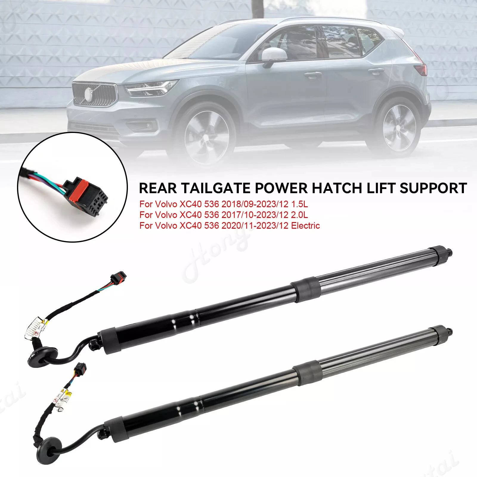 

32296296 32296297 New Power Hatch Lift Support For 2018 2019 2020 -2021 Volvo XC40 T4 T5 Electric Tailgate Gas Struts
