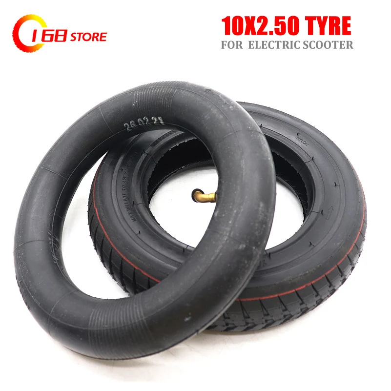 

Lightning delivery 10x2.50 10 inch pneumatic tires for el Pneumatic Tire Applicable to Electric Balanced Scooter Bicycle