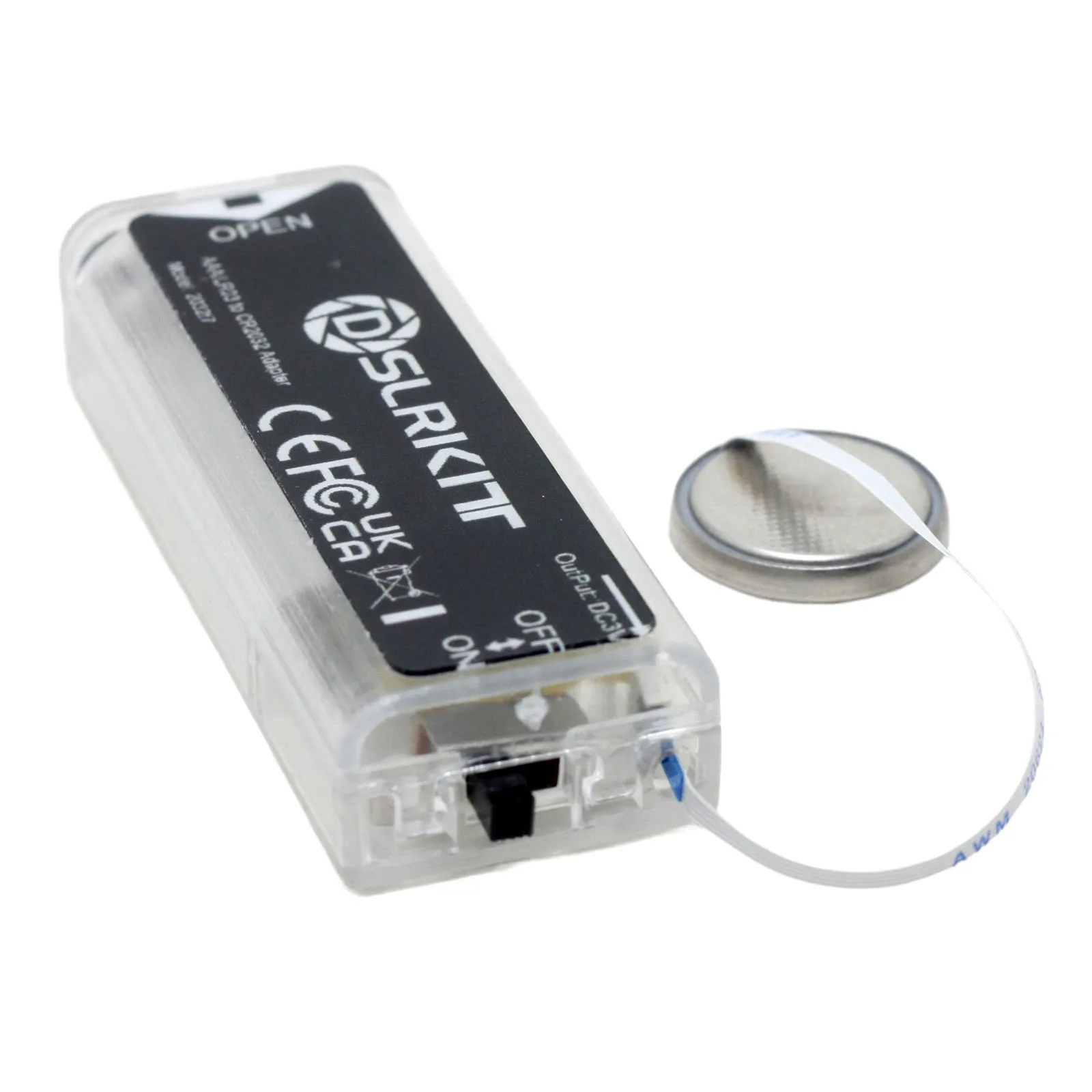 

Адаптер-пустышка батареи AAA/LR03 в CR2032, переключатель ВКЛ/ВЫКЛ, тонкий кабель FFC