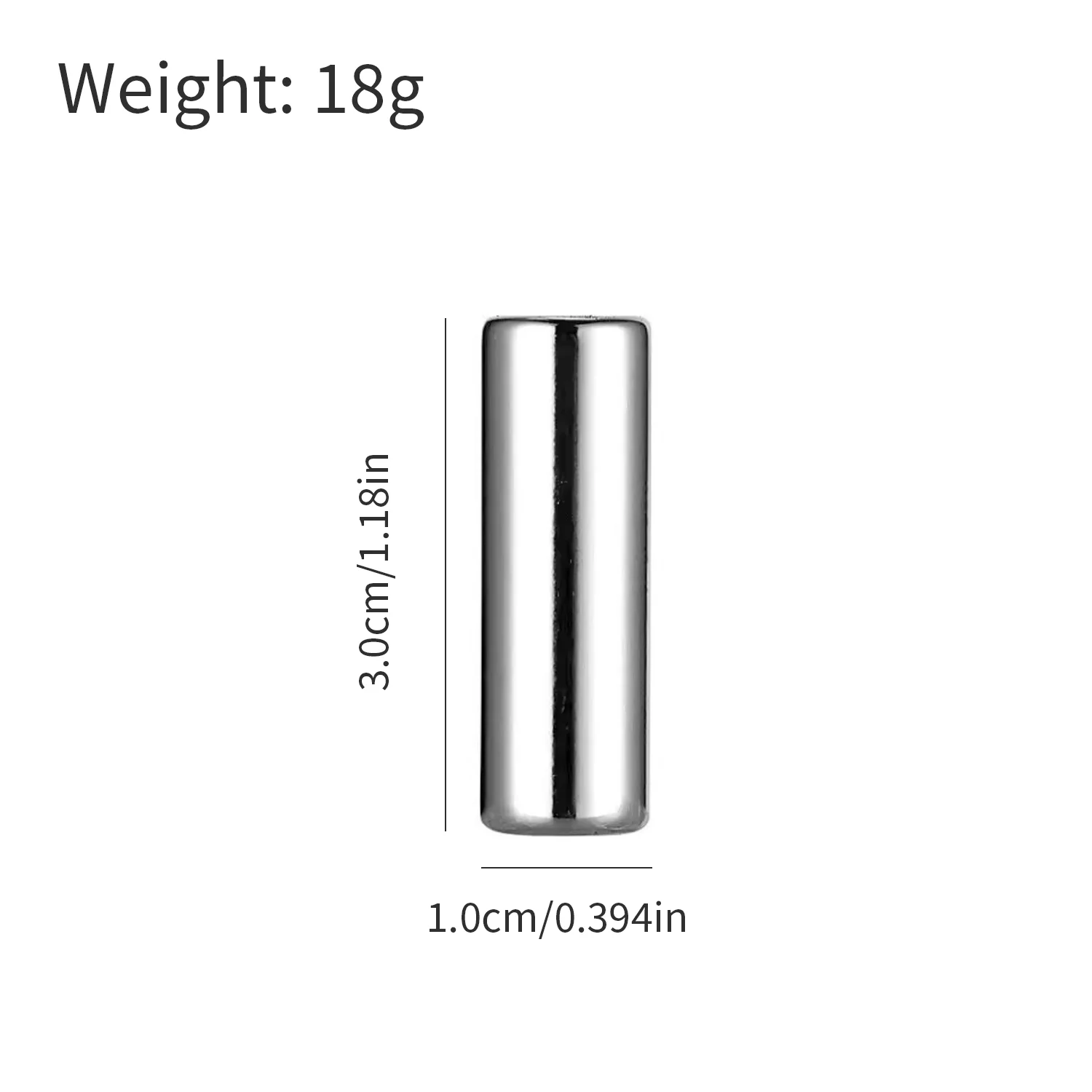 10*30mm Cylindrical Magnet Round Nail Art Cat Eye Gel Magnetic Pen Strong Magnetic Stick Manicure DIY Tools