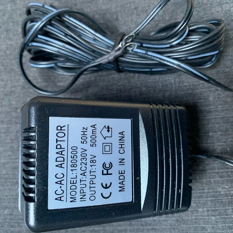 Adaptador de corriente de 18V CA, cargador de transformador para timbre de Video inteligente Wifi, cámara de Video, intercomunicador, timbre de puerta