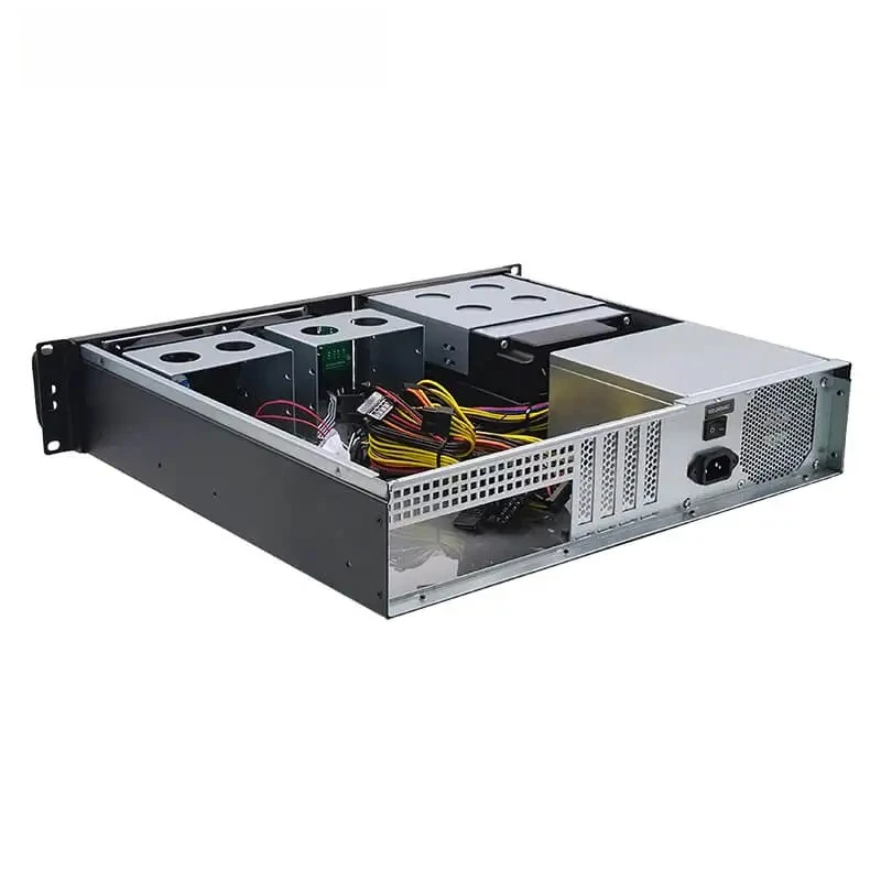 2U Chassis L390 Supports ATX Motherboard with 3 Shelves HDD Hot Swappable 2U Firewall Gateway Chassis