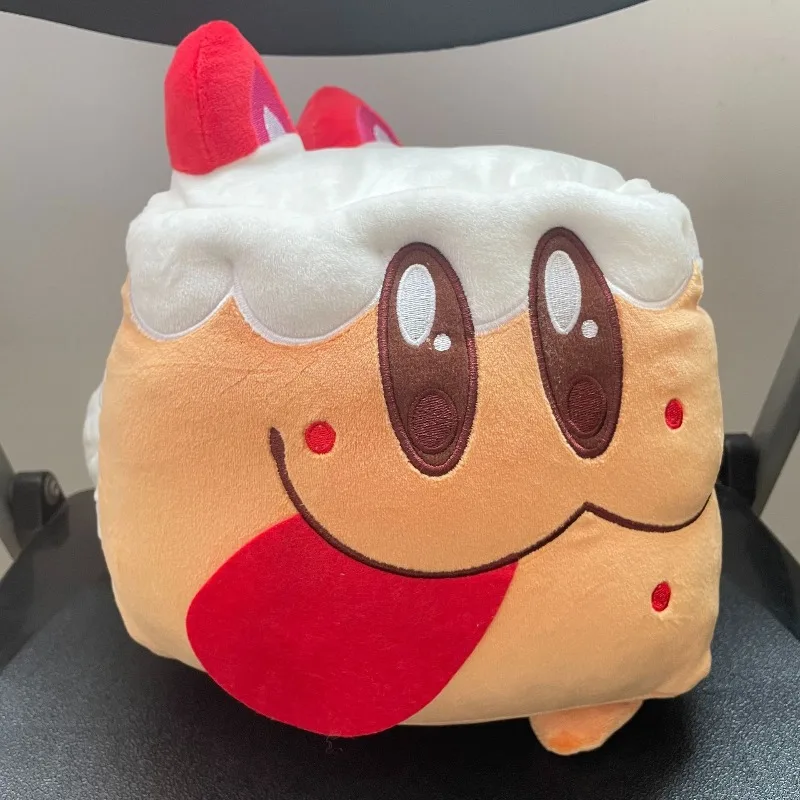 

New Style Game Shadow Milk Cookie Plush Burning Spice Cookies Stuffed Doll Toy Cute Soft Pillow Toys for New Year Birthday Gifts