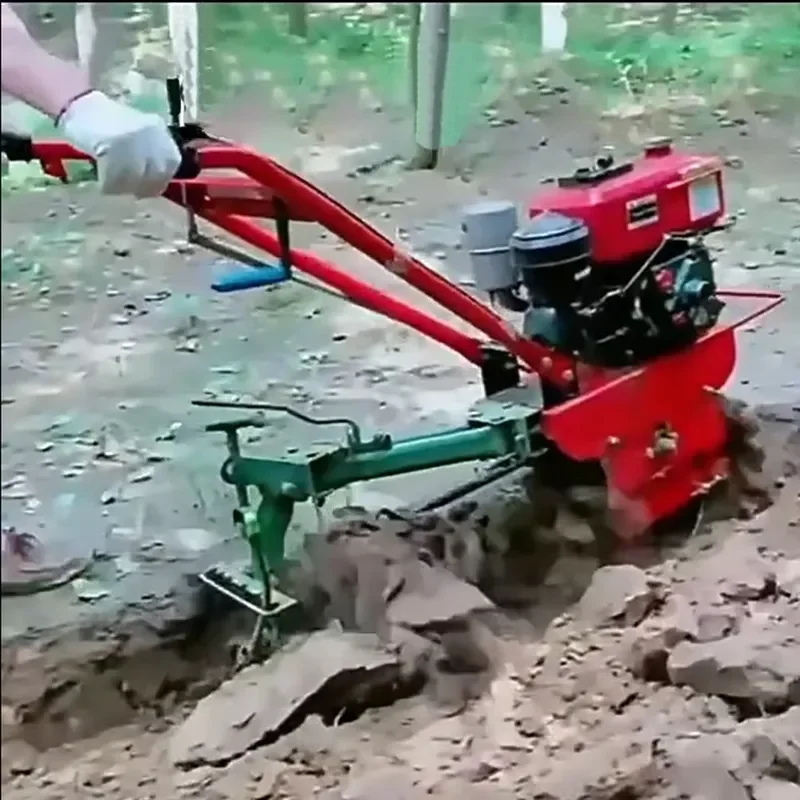 Multi Functional Micro Tiller for Cultivating Land Sowing and Fertilizing in Agriculture