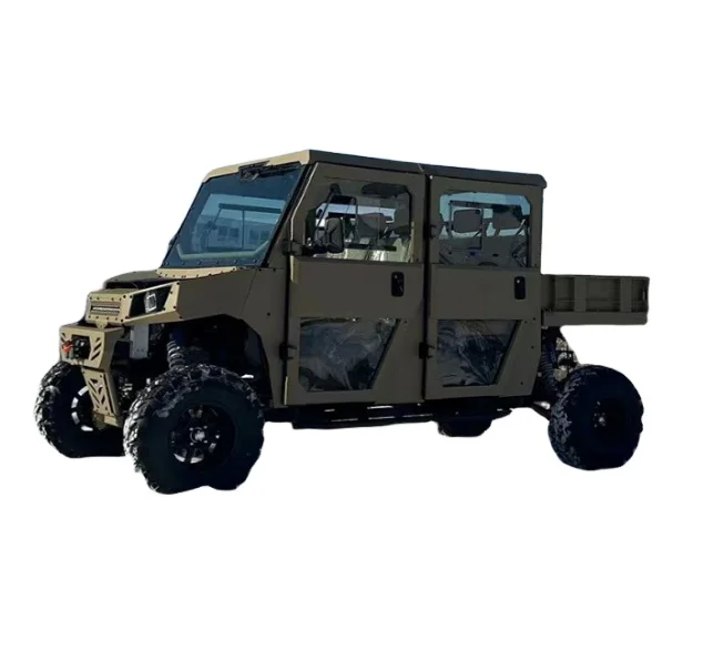 Alta qualidade 4X4 6 lugares UTV 1000cc alimentado com aquecimento 4WD eixo de acionamento e bloqueio diferencial equipado