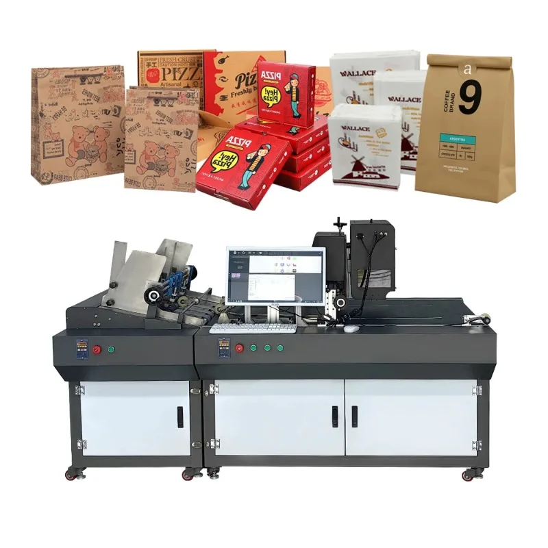 High Speed Paper Bag Cardboard Printing Machine Digital Digital One Pass Single Pass Digital Printer for Non Woven Bags