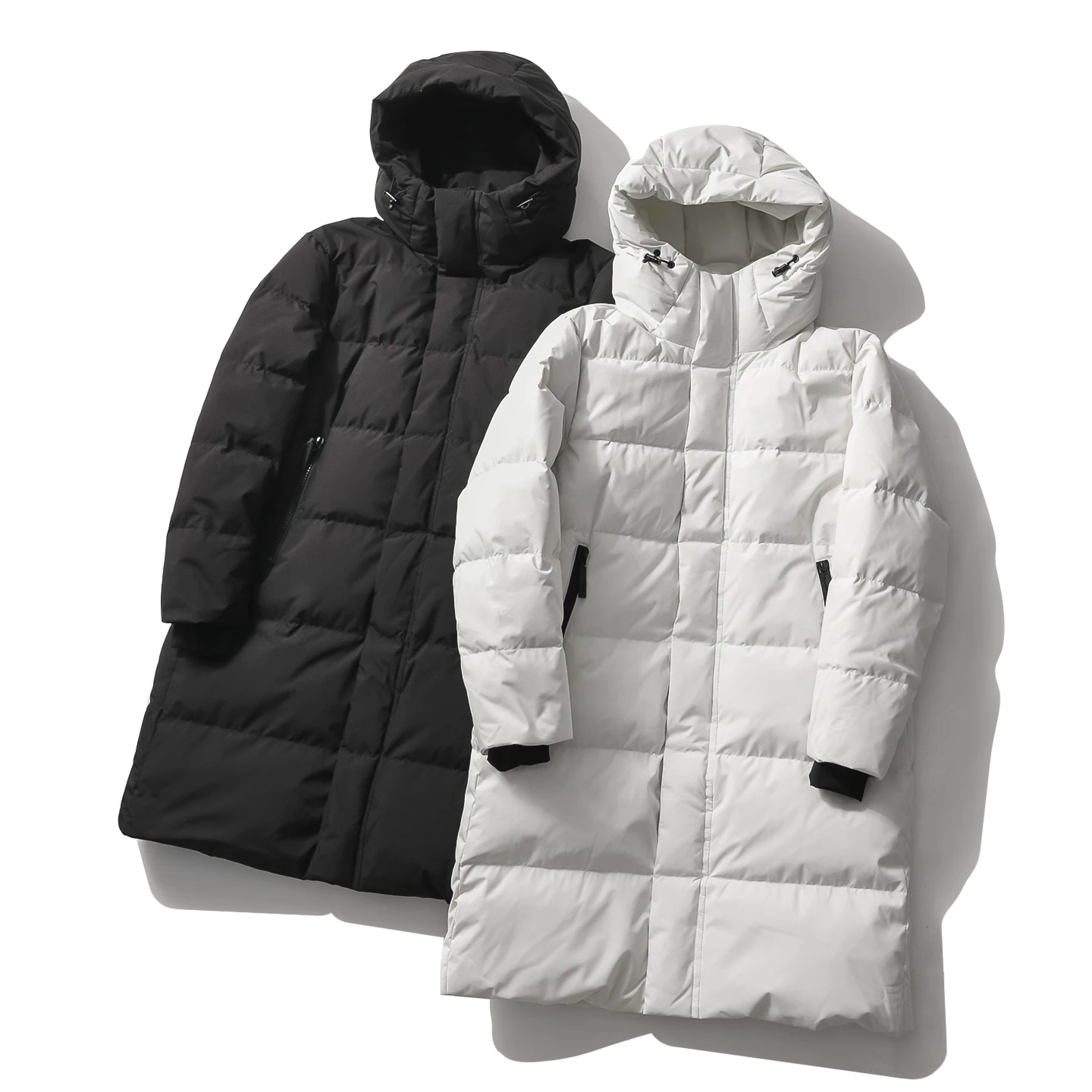 

Новый зимний женский пуховик, свободные ветрозащитные парки с капюшоном, теплые парки на утином пуху