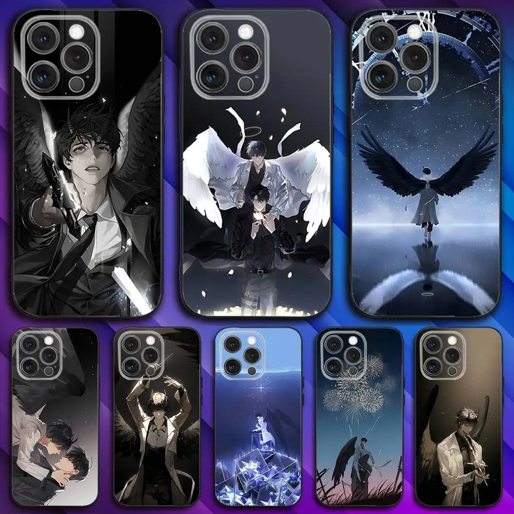 

O-Omniscient Reader Phone Case For iPhone 17,16,15,14,13,12,11,Pro,Max,Plus,X,XS,SE4,E,Mini,Soft Black Case