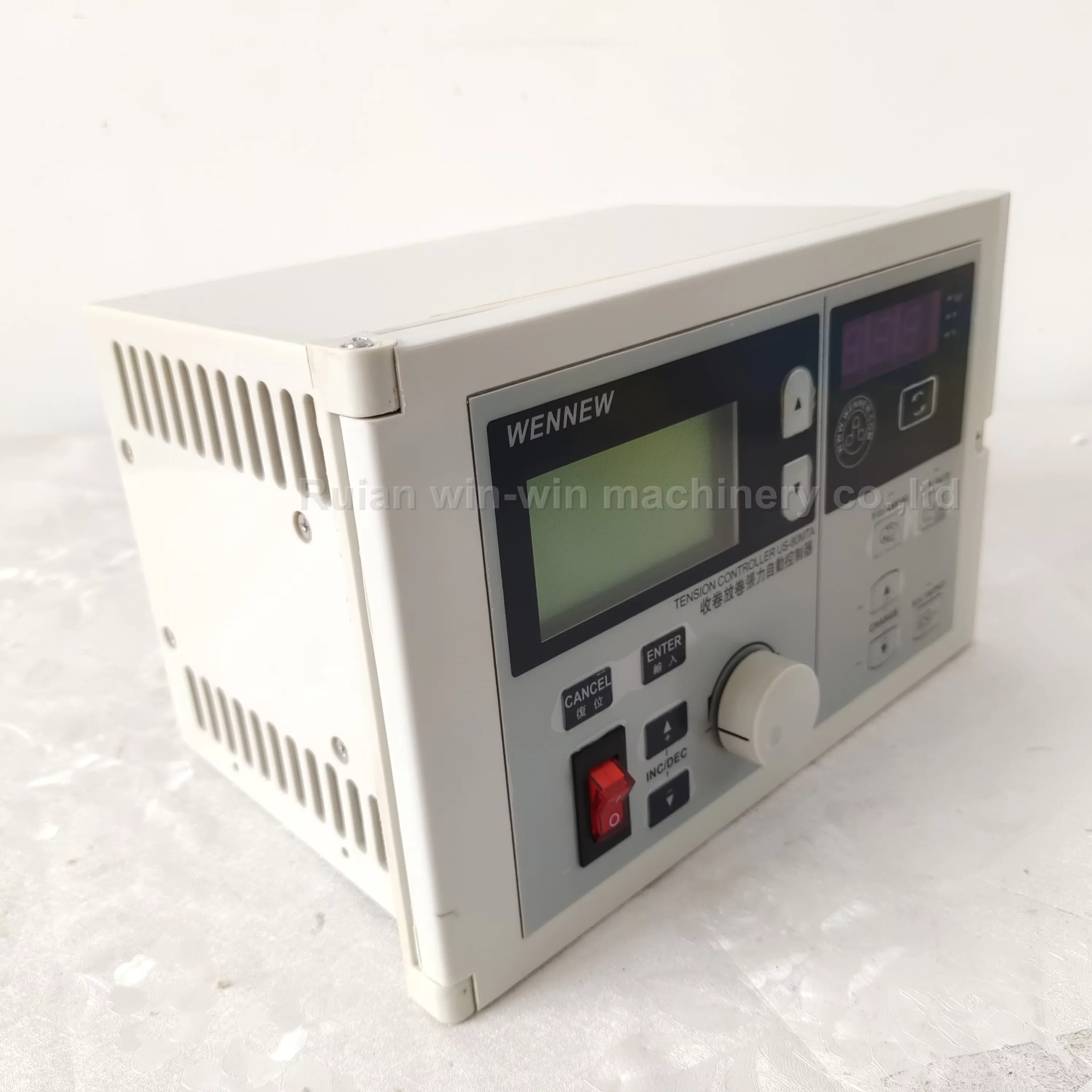 WENNEW US-80MTA US-80MTA-E AC220V Regolatore di tensione automatico digitale senza sensore cellulare per macchina da taglio con stampa flessografica