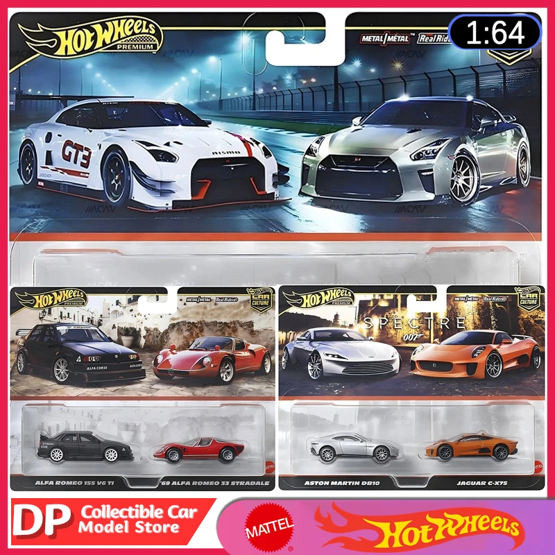

Mattel Hot Wheels Premium Car Culture 2-Pack Nissan GT-R Nismo GT3 R35 1/64 Scale Diecast Car HBL96