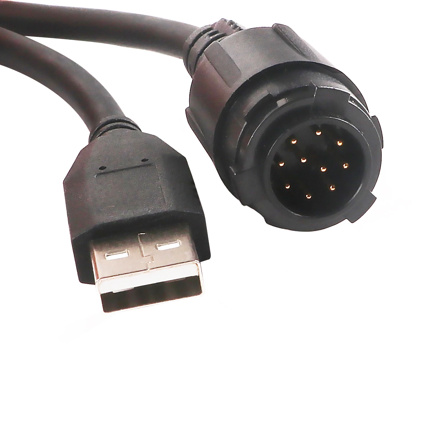 USB to 10 Din Serial Programming Cable for MTM800E MTM5200 MTM5400 M8668 M8268 Radios