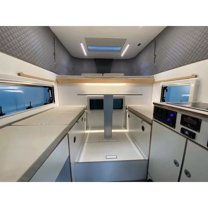 2026 Factory Supplier Slide-In Pickup Camper RV with Cassette Toilet, Off-Grid Truck Camper for Wilderness Outdoor Camping