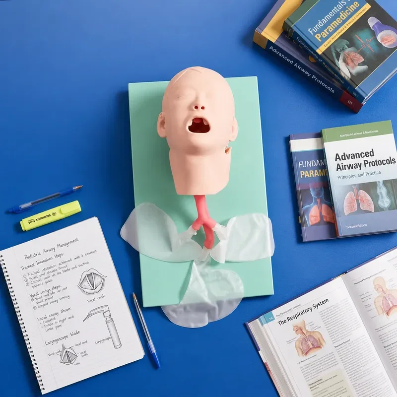 J1A Endotracheal Intubation Training Model Infant Airway Intubation Manikin for Medical Teaching and Practice Training