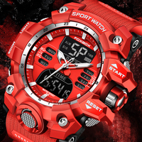 FOXBOX Military Watch for Men LIGE Luxury Sport Chronograph Man WristWatch Waterproof Quartz Big Clock Digital Male Watches+Box