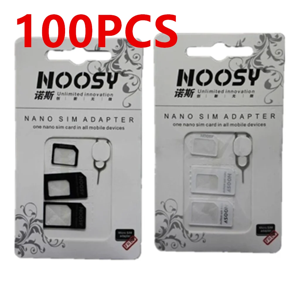 100PCS Nano sim smartphone restoration card holder mobile phone card holder 4-in-1 mobile phone card holder neutral card slot