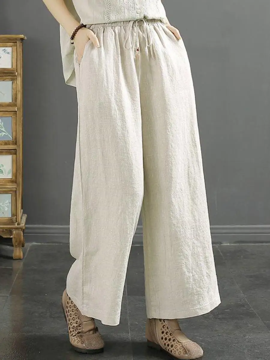conjunto-de-calcas-largas-de-aodao-e-linho-para-o-verao-cintura-elastica-tres-pecas-ajuste-solto-e-confortavel