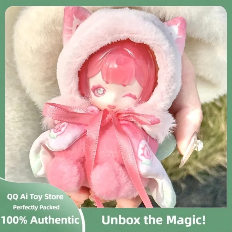 뜨거운 오리지널 페니 박스 Antu Zhangxinxiaobao 시리즈 비닐 블라인드 박스 동물 인형 애니메이션 피규어 장식 카와이 생일 선물