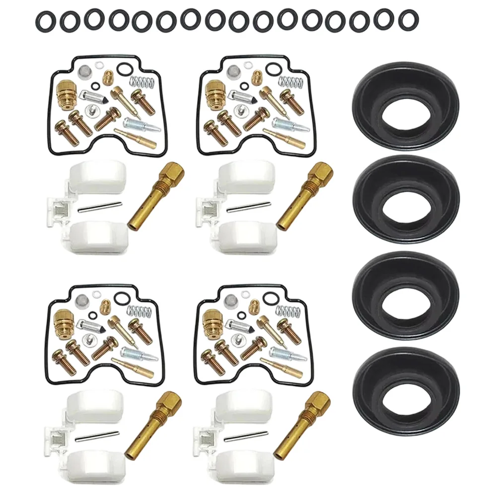 Carburetor Tune Up Kit for Suzuki For GSF1200 For Bandit 2001 2002 2003 2004 2005 Featuring Metal Jets Gaskets and Rubber Seals