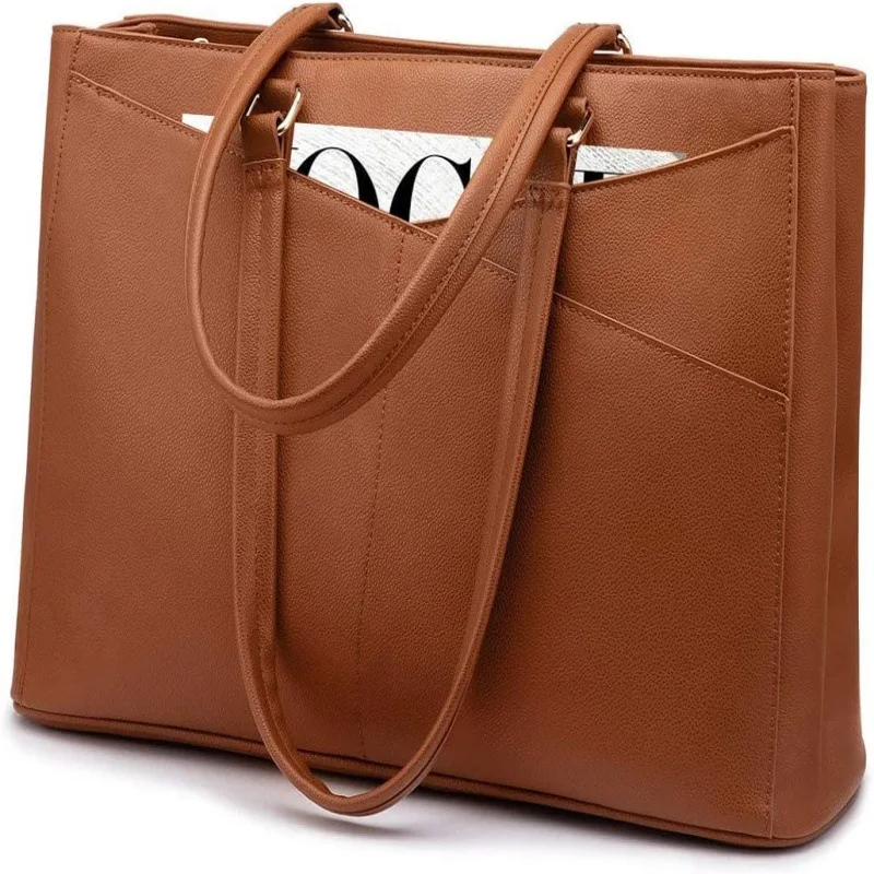 

Document bag tote, a large - capacity office handbag women with a sense of sophistication, casual style, and practicality