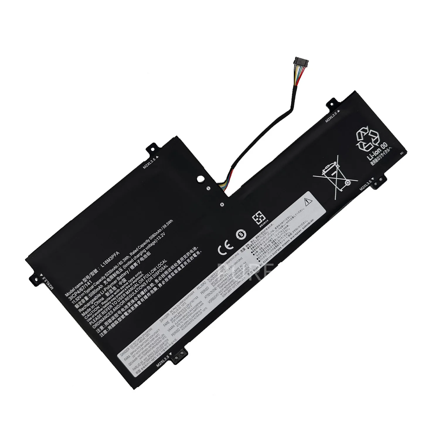 New Laptop Battery L18M3PFA 11.52V 60.3Wh 5235mAh High Quality For Lenovo Yoga C740-15IML L18D3PF2 L18C3PFA