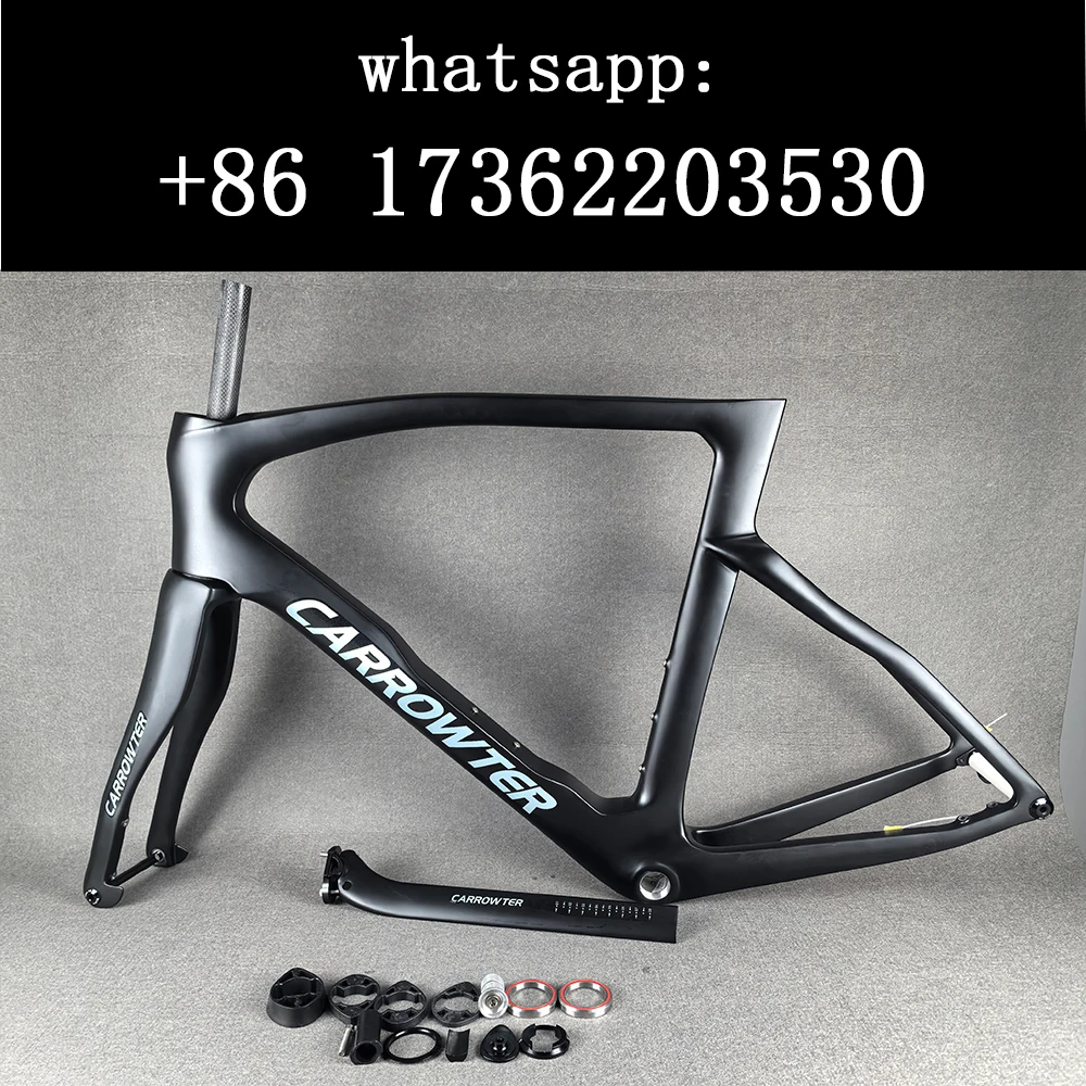 T1000 F14 Road Frame Full Fiber Carbon Road Frames F14 Bike Racing Bicycle Frameset For Color Painted Internal Cable UPS/DPD