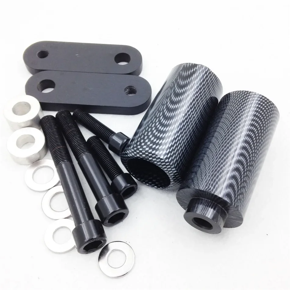 

1 Set Carbon Fiber Frame Sliders Crash Protectors for Honda CBR 1000RR 2004-2005 Motorcycle Parts