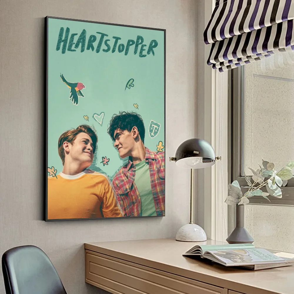 1pc Heartstopper serie TV Poster HD Poster Home Room Bar Cafe Decor Art Wall Painting Picture