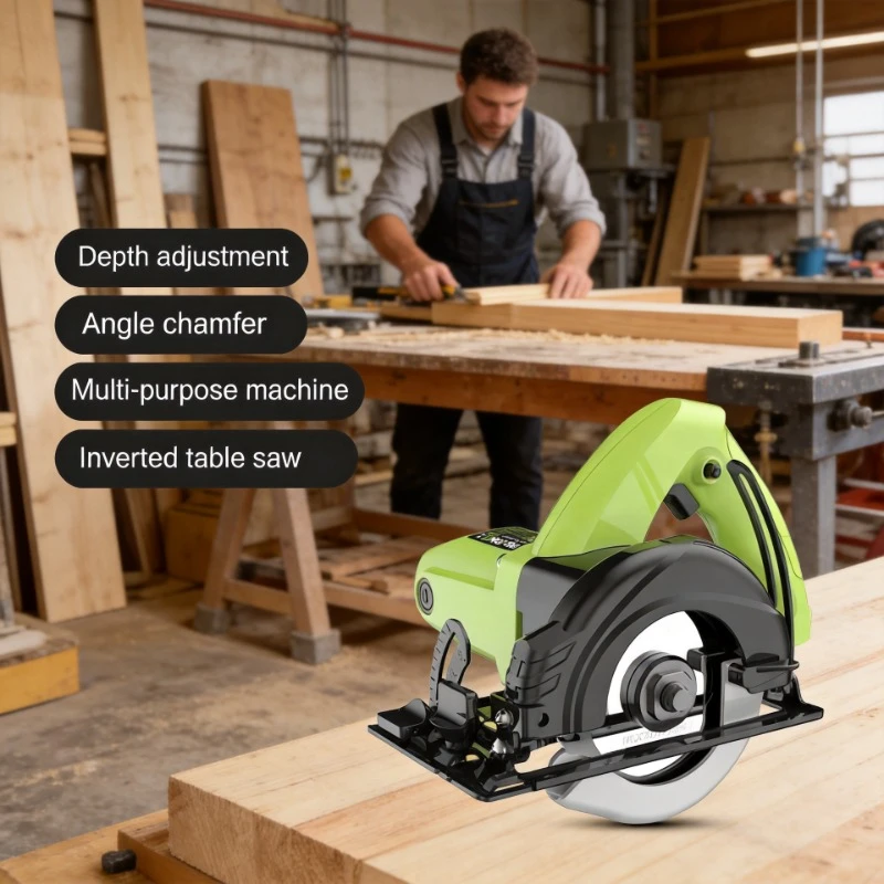 

4 Inch Portable Electric Circular Saw Household Wood Marble Cutting Power Tool