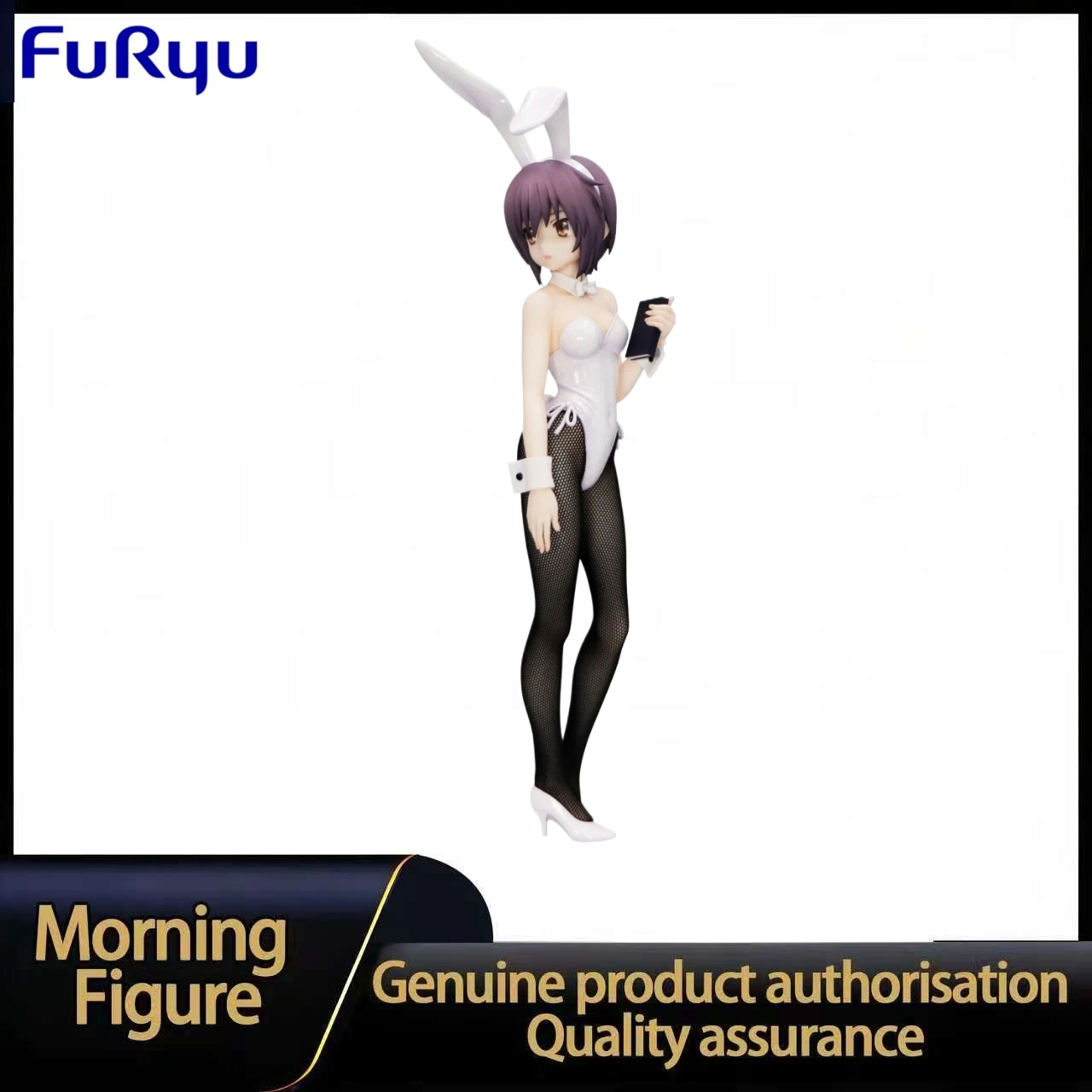 

In Stock FuRyu BiCute Bunnies The Melancholy Of Haruhi Suzumiya Nagato Yuki Figure Toy Model Collection
