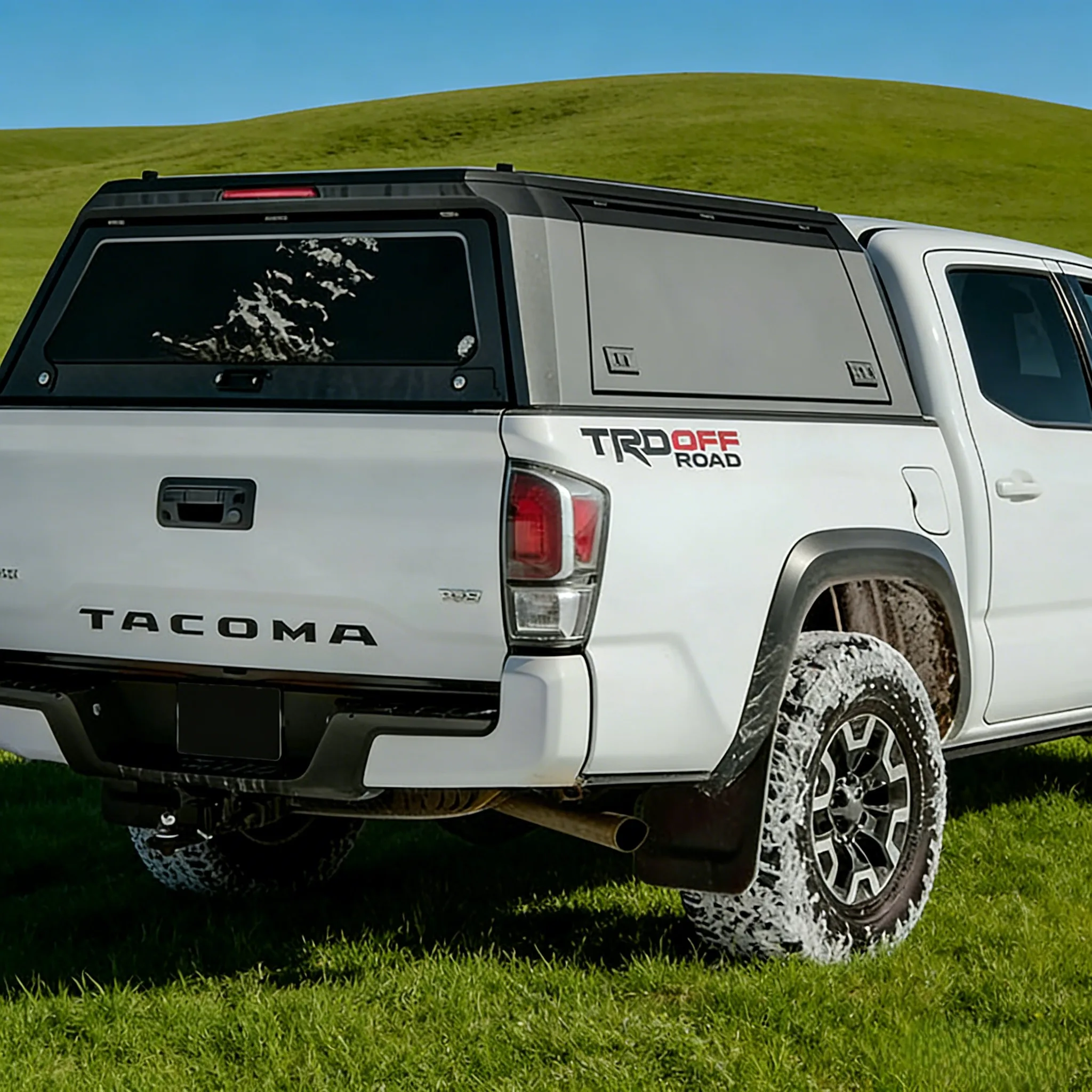 

Кунг для пикапа из сверхпрочного алюминиевого сплава Dream Garage | Водонепроницаемый, химически стойкий замок с функцией блокировки | Совместимый / //Додж//