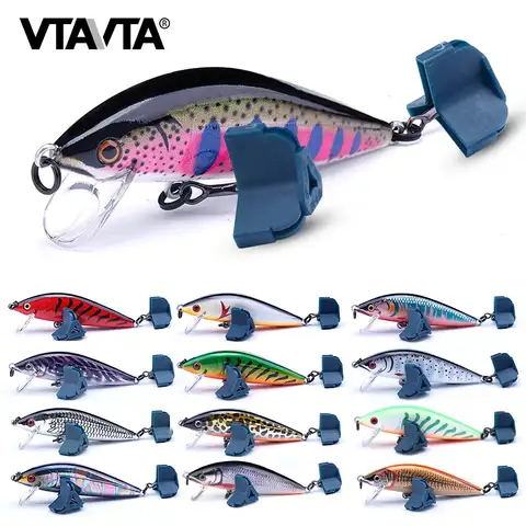 VTAVTA Sinking Minnow Jerkbait Wobbler 7cm 10g Trout Saltwater Artificial Hard Bait Swimbait Carp Pesca Pike Fishing Lure Tackle