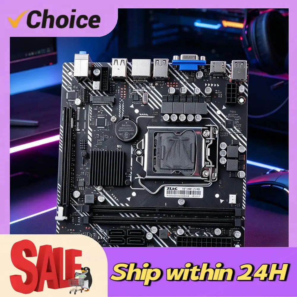 Placa Base ITX con Chipset H311 Compatible con CPU Intel LGA 1155, Placa Base con Socket LGA 1155 para PC de Hogar y Oficina
