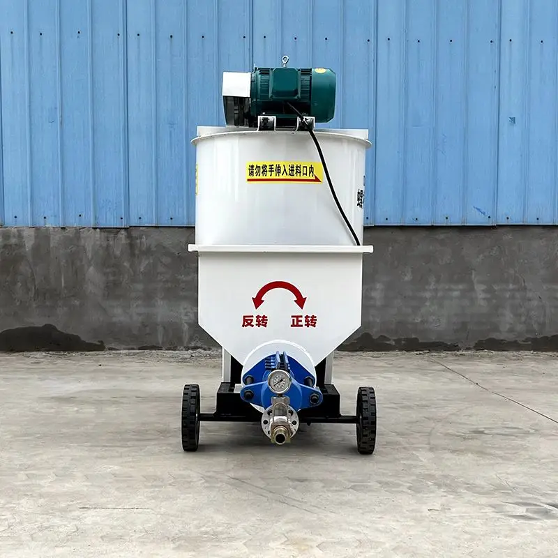 Neat Electric Mini Cement Mixer Portable mortar Mixer For mortar Plaster Grouting Machine