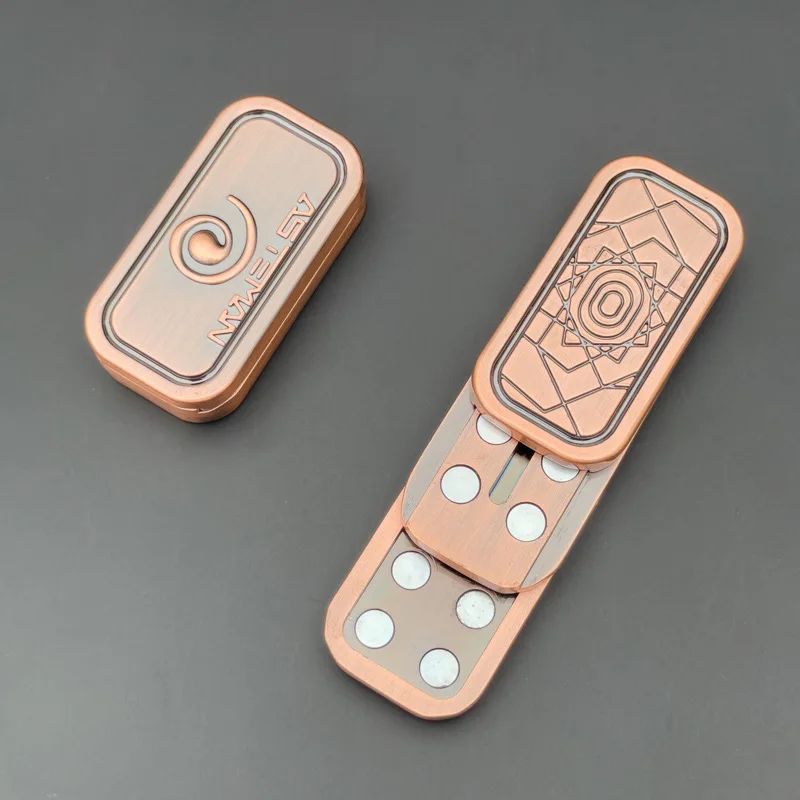 EDC Magnetic Fidget Slider Metal Magnetic Slider Block Dla Dorosłych ADHD Anxiety Stress Relief Push Slider Fidget Toys Najlepsze Prezenty