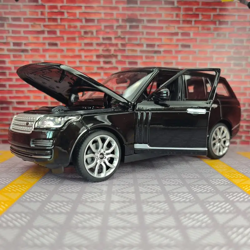 Rastar 1:24 Range Rover Alloy Modellauto Statische Modeltüren können geöffnet werden, geeignet für Sammlung und als Geschenk gegeben werden