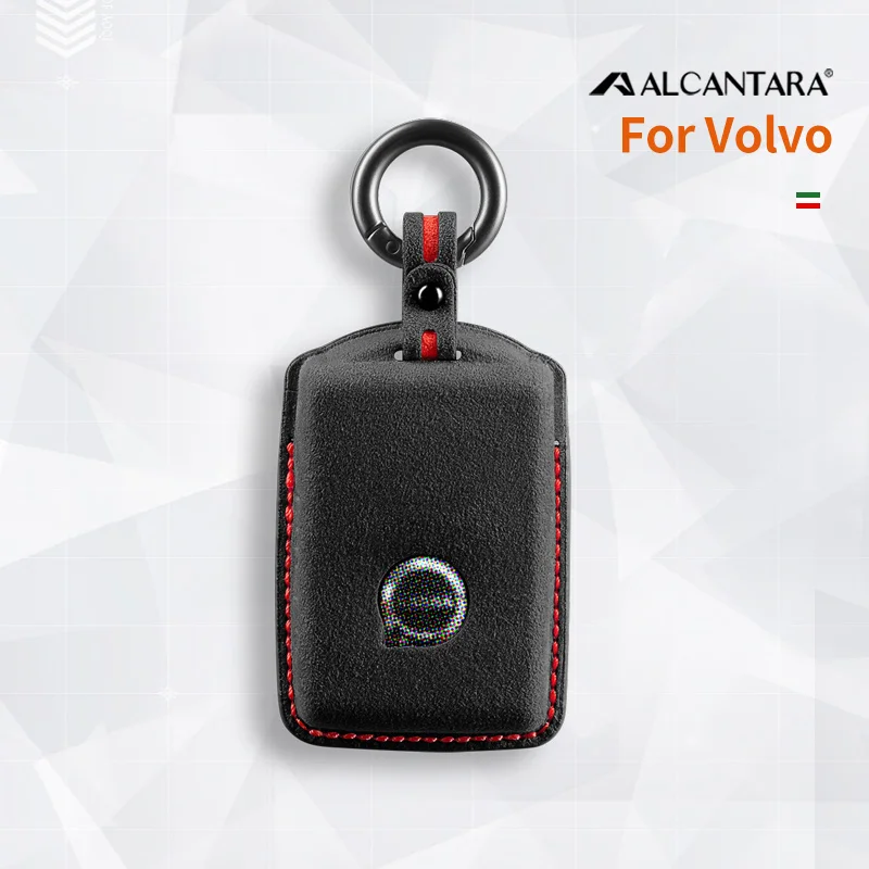 Fashion new goatskin car Remote key case cover For Volvo XC60 V60 S60 XC70 V40 S80 V704 Auto Key Fob Shell Keychain Accessories